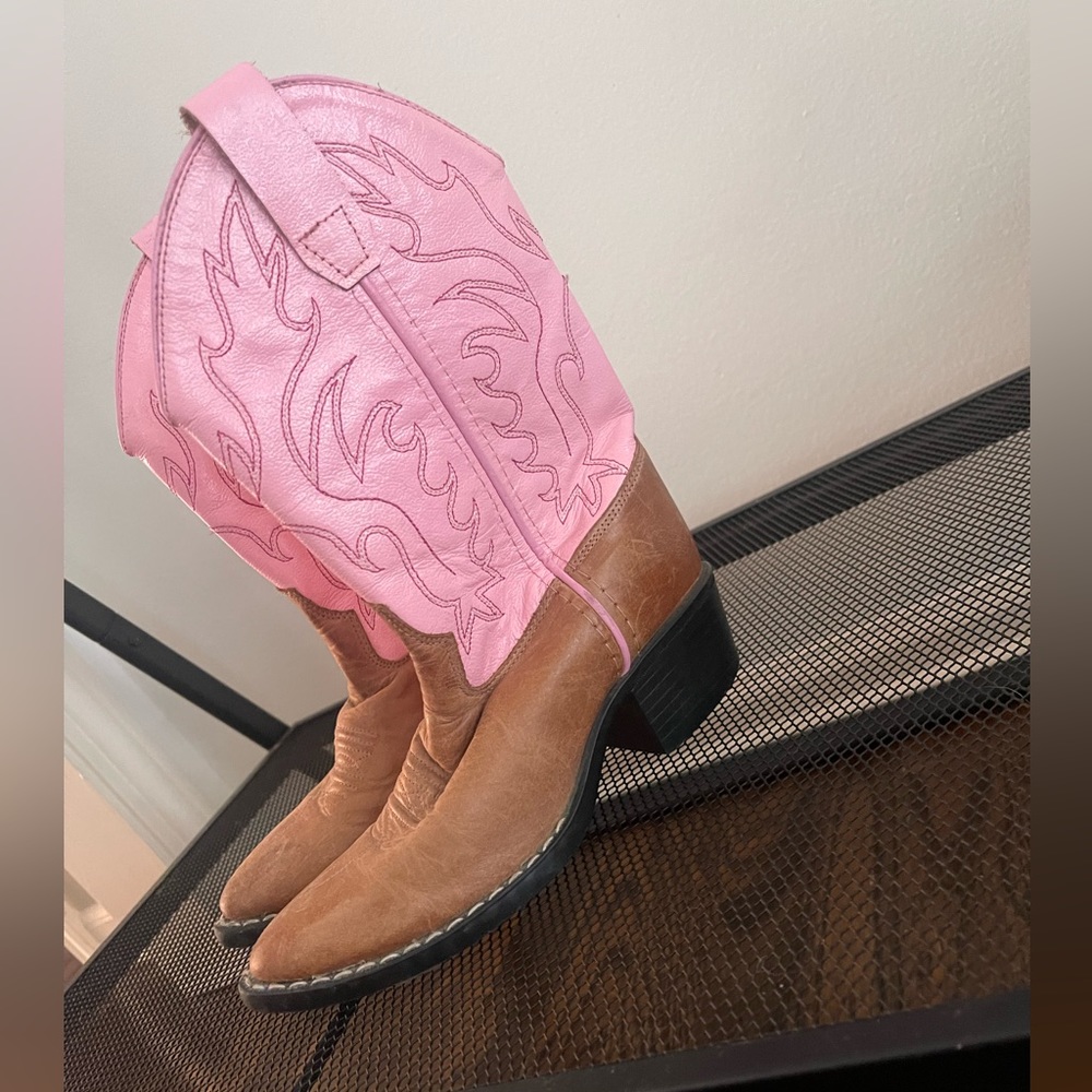 old west authentic cowgirl boots size 13